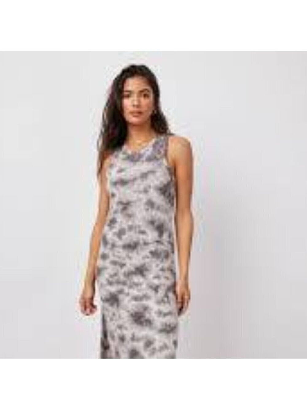 Rails The Tank Dress in Fog Grey 100% Cotton Size M